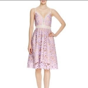 Aqua Lace Lilac dress from Bloomingdales